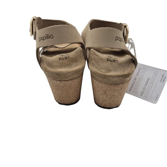Papillio Birkentsock Women's Size 10 US 41 EU Soley Ring Tan Sandals Wedge (223) - Picture 3 of 12